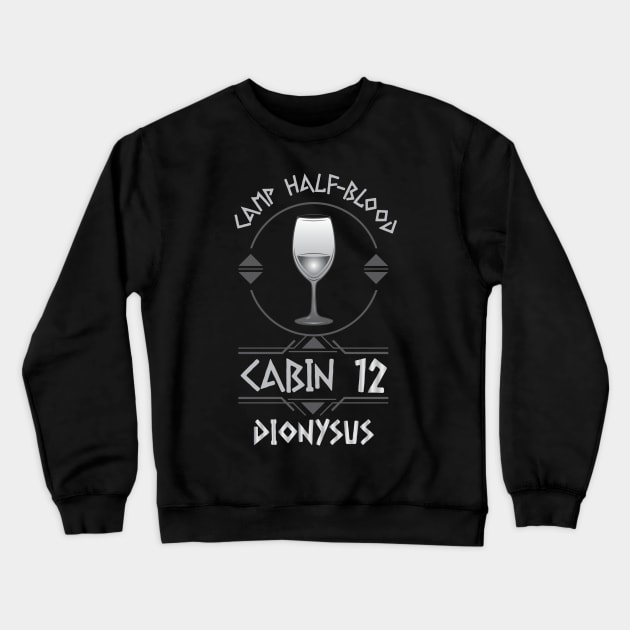 Cabin #12 in Camp Half Blood, Child of Dionysus – Percy Jackson inspired design Crewneck Sweatshirt by NxtArt